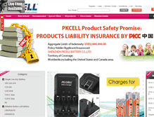 Tablet Screenshot of pkcellshop.com